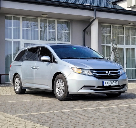 Honda Odyssey cena 81900 przebieg: 147000, rok produkcji 2014 z Kraków małe 436